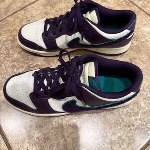 Nike Dunk Low Retro Chenille Swoosh - Grand Purple